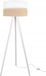 Light-Home JUTA 2450/45 - Lampadaire - Trépied - Bois - Abat-jour en tissu - Blanc