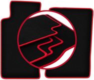WLG CARLUX-RED automatten voor: Mazda MX-5 II NB cabriolet (1998-2005)