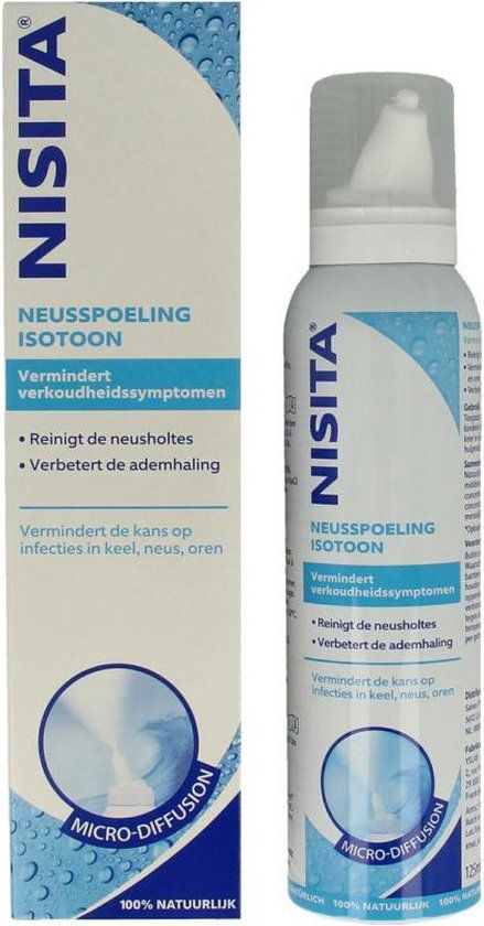 Nisita Neusspoeling Isotoon Micro-Diffusion 125 Milliliter