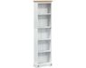vidaXL Boekenkast 46 x 20 x 170 cm massief grenenhout wit