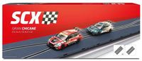 Scalextric Gran Chicane Slotcar Rood