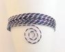 Vaessen Creative Aluminium Draad - Diamond cut - 2mm - 30m - Aubergine