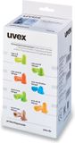 Uvex Oorrsoordoppen Hi-Com 2112119 Bruin Snr 24 Db (21140)-M (300 stuks)