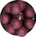 Kerstversiering set glitter kerstballen in het aubergine roze 6 en 8 cm pakket - 30x stuk