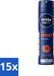 Nivea Men Sport Anti-Transpirant Deodorant Spray 150 ml - Voordeelverpakking - 15 stuks