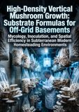 High-Density Vertical Mushroom Growth: Substrate Formulas for Off-Grid Basements