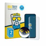 BROTECT - Screenprotector voor Oppo A6k - Folie Beschermfolie matte volledig dekking 2 Stuks
