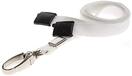 ALG ID Cards® White Breakaway Lanyard with Metal Clip