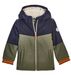 first instinct by killtec Kind Softshell jas/outdoorjas met capuchon FIOW 52 MNS SFTSHLL JCKT, moos, 86/92, 43364-000