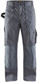 Blåkläder Blaklader Werkbroeken met kniestukken 15701860 Werkbroek Grijs