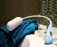 Etac Beauty Badspons gebogen Wit/Blauw