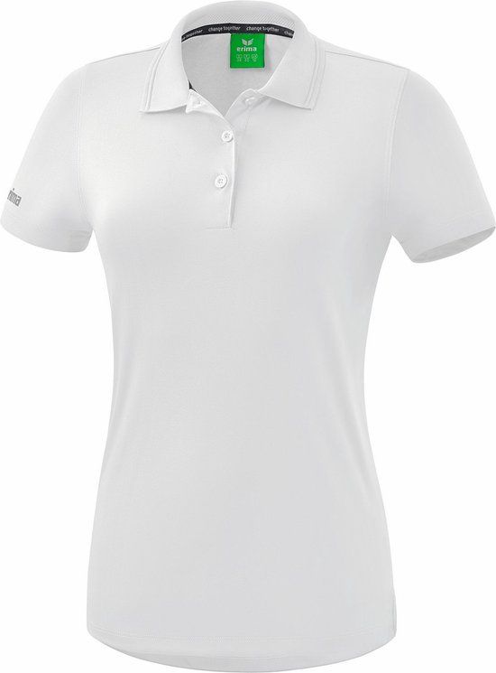 Erima Functionele polo - new white - Maat 44 - Vrouwen