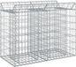 vidaXL Gabion verhoogd bed 100 x 50 x 80 cm gegalvaniseerd staal
