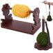 Houten vorm van een bloem - Draagbare garenhouder - Spindeldispenser - Ideaal voor haken/breien - Afmetingen: 26 x 14 x 16 cm