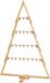 howa Arbre de Noël décoratif en bois Grand XXL – Décoration de Noël moderne et décorative avec bâtons et crochets – Arbre décoratif Hauteur 134 cm