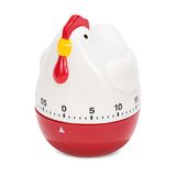 Patisse korte-tijdmeter kip, kunststof, rood, 5 x 5 x 5 cm
