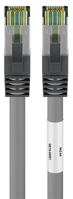 Goobay 55134 Netwerkkabel Grijs 0,25m