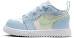 Nike Kinderschuhe IB7120403 niedrig geschnitten schnürlos Weiß Hellgrün Hellblau Ganzjährig