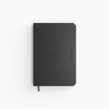DE KEMPEN Notitieboek Cahier 10 x 15 cm Zwart 160 Pagina's Lijn Hardcover