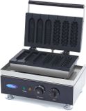 Maxima Horeca Wafelijzer - 6 Stuks - Corndog - RVS