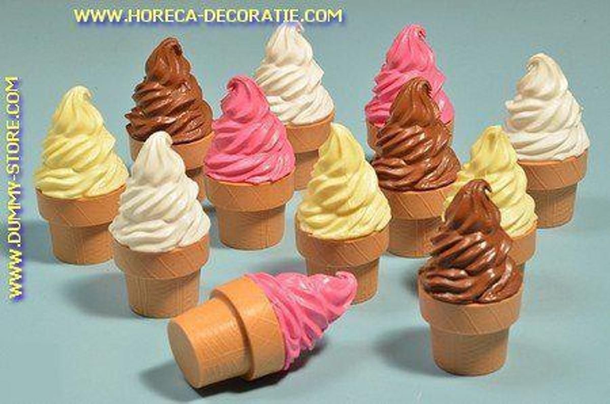 Horeca-decoratie.com Reuze beker 12 stuks - 60x110 mm namaak