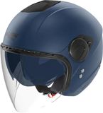 Nolan N20-2 Visor Classico Nobile 313, casque ouvert, couleur: Bleu Foncé Mat, taille: S