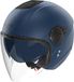 Nolan N20-2 Visor Classico Nobile 313, casque ouvert, couleur: Bleu Foncé Mat, taille: S