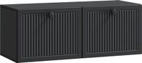 vidaXL Wandmontage TV-kast Zwart 78,5 x 31 x 30 cm Bewerkt hout