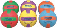 Spordas volleybal set van 6 kleuren - zachte ballen voor kinderen.