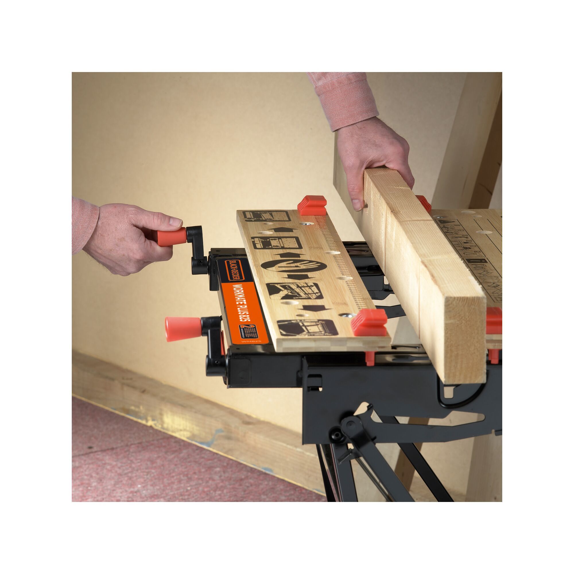 BLACK+DECKER WM825-XJ Workmate Opvouwbare werkbank - Zwart - 250