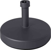 Helcosol Parasolvoet rond 25kg vulbaar antraciet