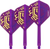 Target Darts Luke Littler World Champion K Flex Flights en Shaft Systeem