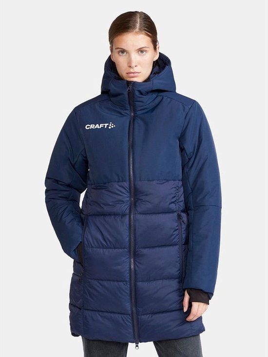 Craft Evolve Isolate Winter-/Stadionjack Dames - Marine | Maat: XL