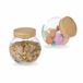 Relaxdays Glazen voorraadpotten met bamboe deksel - set van 2 - 1,5 liter