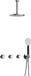 Hotbath Cobber X - CX7067 - Inbouw Regendoucheset - Chroom