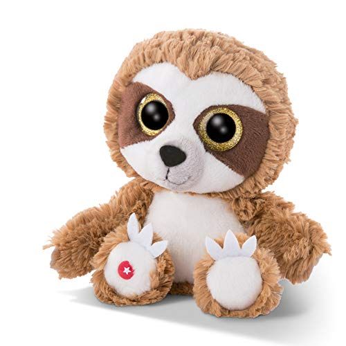 NICI Glubschis Knuffel Luiaard Heywood - 15cm - Bruin