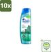 Head & Shoulders 10 x Pure Intense Anti-roos shampoo met pepermunt, 250 ml