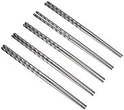 Fackelmann Eetstokjes ASIA LINE, stokjes van roestvrij staal, robuust sushi-bestek (kleur: zilver), aantal: 10 stuks