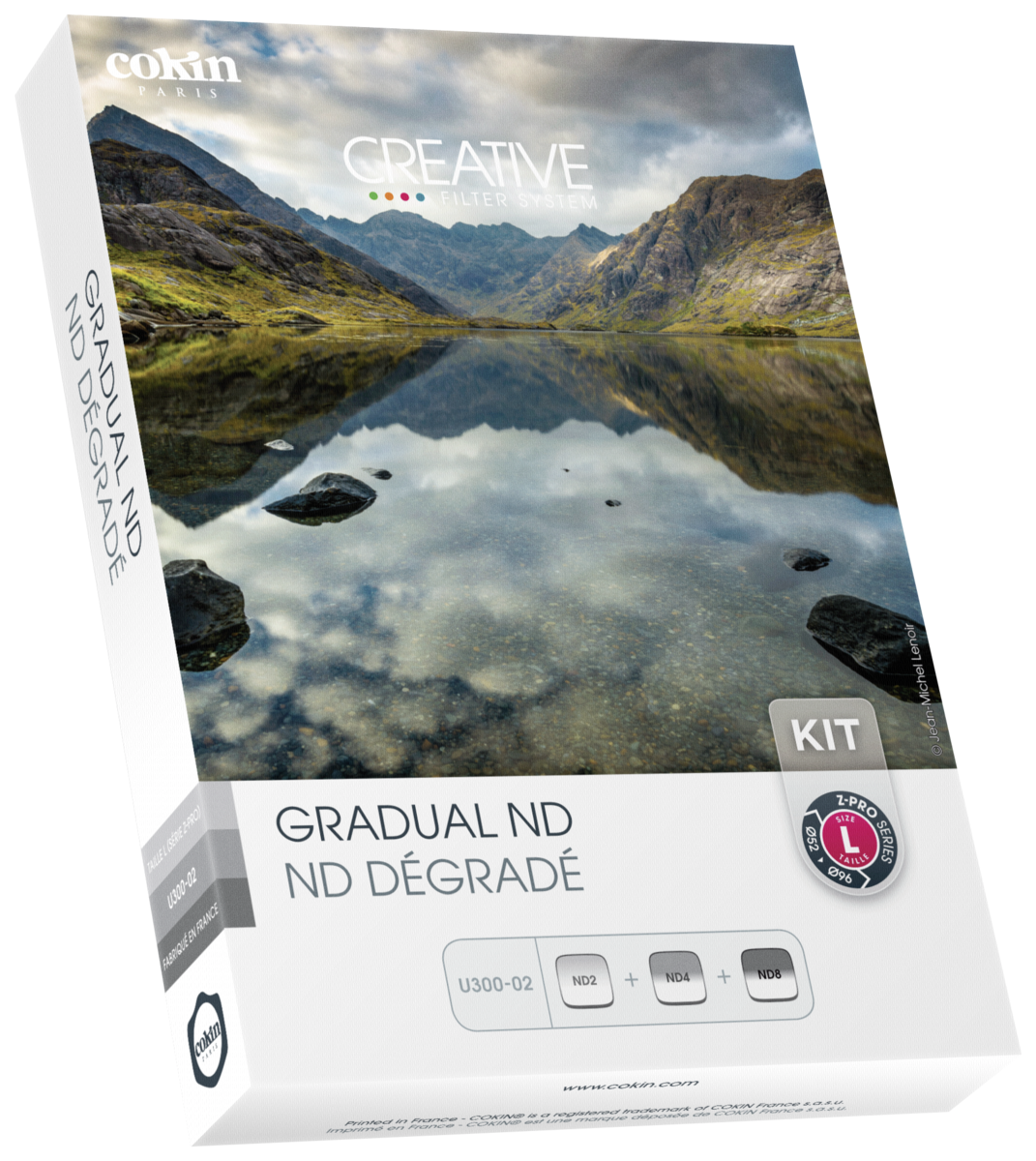 Cokin Creative 3 Graduated ND Filters Kit U300 02 L Serie