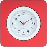 Karlsson Wandklok New Vintage - Helderrood - 22cm