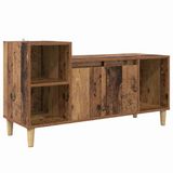 vidaXL TV-kast 100 x 35 x 55 cm oud hout bewerkt hout