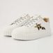 British Knights Bliss Dames Sneakers Laag - Maat 37 - Wit/Zilver/Panterprint