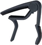 Klassieke Dunlop Trigger - Capo - Akoestische Gitaar - Folk Plat - Zwart