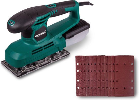 VONROC Vlakschuurmachine OS501AC 240W – 90x187mm