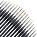 Pinceaux de détail fins sans marque - Lot de 18 Peinture par numéros - Pinceau miniature pour peinture faciale et nail art