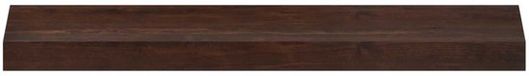 vidaXL - Raamprofielen - 2 stuks - Donkerbruin - 70 x 20 x 2 cm