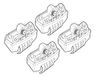 Lampa N21141 bevestigingsset