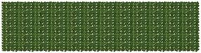vidaXL Balkonscherm met bladeren, groen, 600 x 150 cm