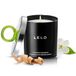 LELO Flickering Touch Massagekaars, smelt tot massageolie, geurkaars voor lichaamsmassage, luxe huidverzorging, geur van sneeuwpeer & cederhout