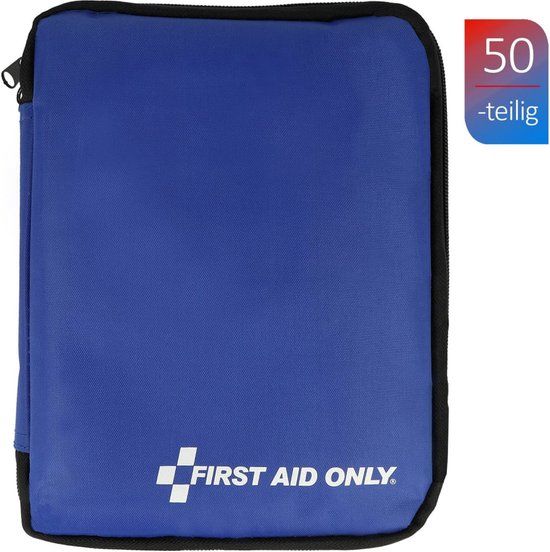 FIRST AID ONLY 50-delige EHBO-tas blauw